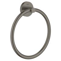Handdoekring GROHE Essentials Hard Graphite Geborsteld - thumbnail