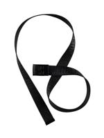 Poederbaas Riem IFA Zwart - thumbnail