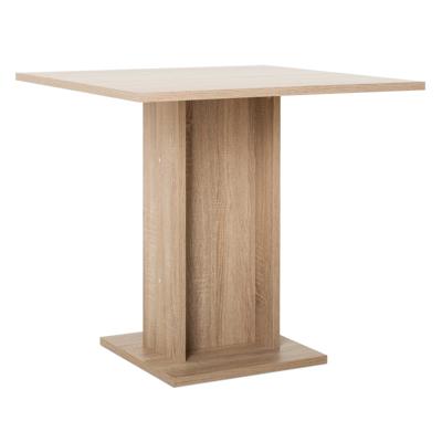 Eettafel voor 2 tot 4 personen - Vierkant - Klassiek - Eiken decor - GUSTAVE - L 80 xl 80 cm Eettafel voor 2 tot 4 personen - Vierkant - Klassiek - Eiken decor - GUSTAVE - L 80 xl 80 cm