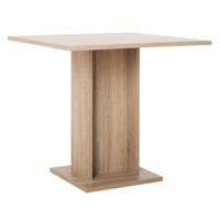 Eettafel voor 2 tot 4 personen - Vierkant - Klassiek - Eiken decor - GUSTAVE - L 80 xl 80 cm - thumbnail