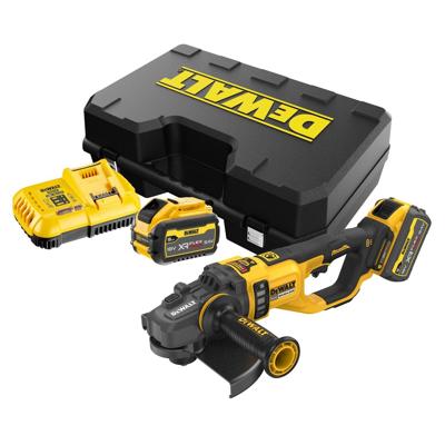 DeWALT DCG460X2 Accu Haakse Slijper 230mm 54V XR FlexVolt 9.0Ah in koffer
