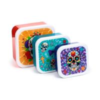 Set 3 Lunch Box M/L/XL Dia de los Muertos - thumbnail