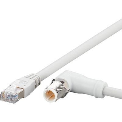 ifm Electronic EVF558 Verbindingskabel Aantal polen (sensoren): 4 Stekker, recht, Stekker, haaks 5 m 1 stuk(s)