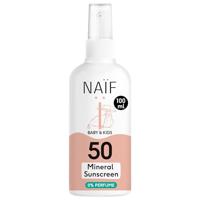 Naif Baby & Kids Mineral Sunscreen Spray 0% perfume SPF50 - thumbnail