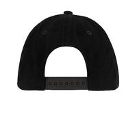 Fender Gold Spaghetti Logo Corduroy Baseball Hat Black - thumbnail
