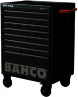 Bahco Gereedschapswagen &apos;Premium&apos; E77 26" met 9 lades zwart | 693 mm x 510 mm x 965 mm - 1477K9BLACK - thumbnail