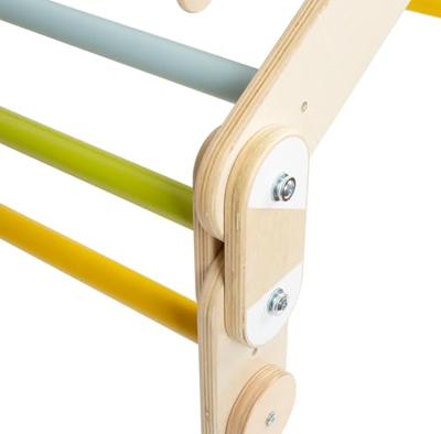 Small Foot - houten klimrek 2in1 driehoek en wandrek adventure Small Foot - houten klimrek 2in1 driehoek en wandrek adventure
