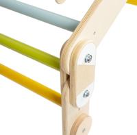 Small Foot - houten klimrek 2in1 driehoek en wandrek adventure - thumbnail