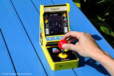 Portable Retro Arcade Joystick Player - Pac-Man Portable Retro Arcade Joystick Player - Pac-Man