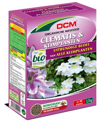 Meststof Clematis & Klimplanten 1,5 kg DCM - Dcm