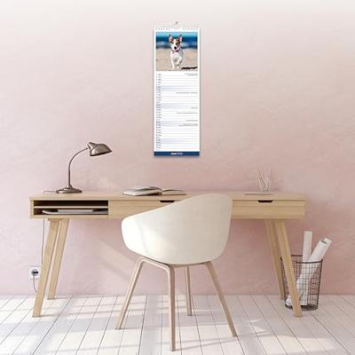 Jack Russell Slim Calendar 2026 Dog Breed Slimline Calendar - 12 Month