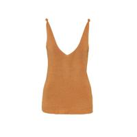 ICHI top met glitters oranje - thumbnail