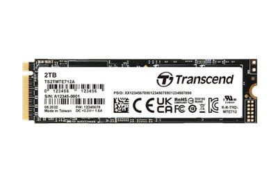 Transcend MTE712A 256 GB NVMe/PCIe M.2 SSD 2280 harde schijf PCIe NVMe 4.0 x4 Industrial TS256GMTE712A Transcend MTE712A 256 GB NVMe/PCIe M.2 SSD 2280 harde schijf PCIe NVMe 4.0 x4 Industrial TS256GMTE712A