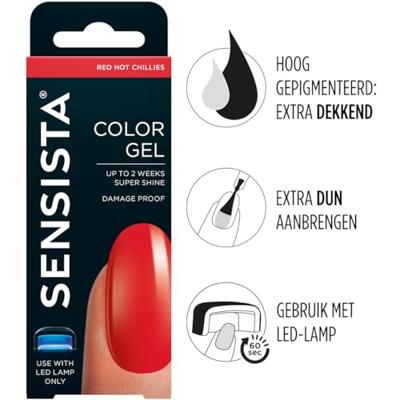 Sensista Color Gel Red Hot Chillies