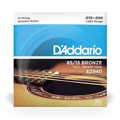 D&apos;Addario EZ940 snarenset voor 12-snarige akoestische gitaar