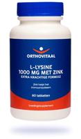 L-Lysine 1000mg met zink 60 Tabletten - thumbnail