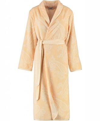 Cawö Cawo Badjas 4420 Velours met Sjaalkraag Silber 46