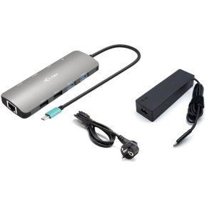 i-tec I-TEC USB-C Metal Nano Dock 2x HDMI + PD USB-C dockingstation