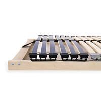 Lattenbodem met 42 latten 7 zones 90x200 cm - thumbnail