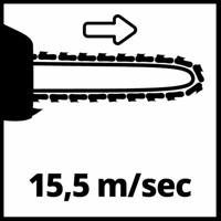 Einhell Elektro-Kettensäge GC-EC 2040 Kettingzaag 2000 W V/50 Hz Lengte mes 400 mm - thumbnail