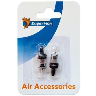 Superfish Lucht Terugslagventiel 2-pack - Geschikt voor 4/6mm Luchtslang, Veilig tegen Waterterugstroom - thumbnail
