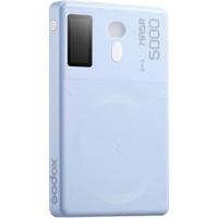 Godox MA5R Mobile Power Bank & RGB LED Light blauw - thumbnail