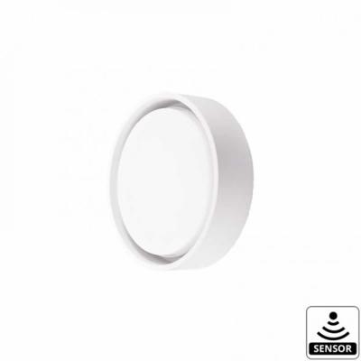 LED buitenlamp wit SG Frame Round 3000K bewegingssensormet politiekeurmerk