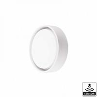 LED buitenlamp wit SG Frame Round 3000K bewegingssensormet politiekeurmerk - thumbnail