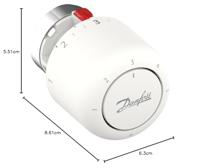 Danfoss Aero RA/V, 34mm Thermostaatknop Mechanisch 7 tot 28 °C - thumbnail