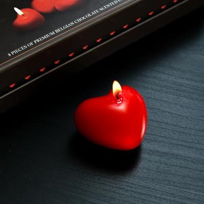 Heart-Shaped Bonbon Candle lights - thumbnail