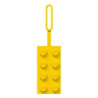 LEGO Luggage tag Yellow 10 cm - thumbnail