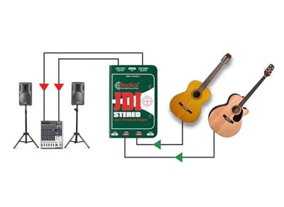 Radial JDI Stereo passieve DI box - thumbnail