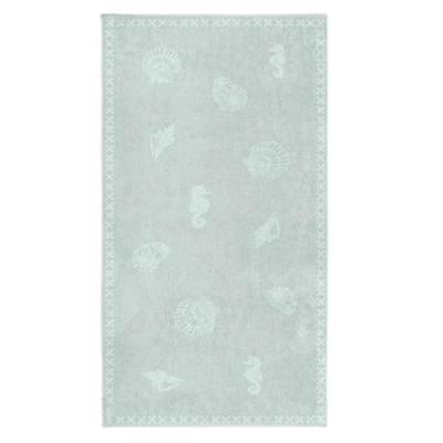 Seahorse Seahorse Strandlaken Shells Mist 100x200