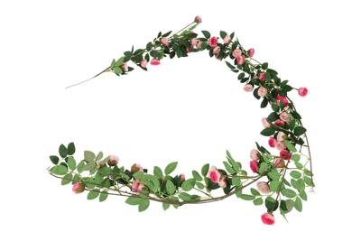 Kunstguirlande Rosa Bonica roze Countryfield - Countryfield