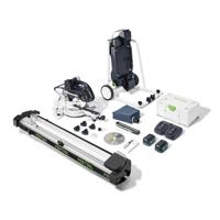 Festool KSC 60 EB 5,0 I-UG-Set Accu Afkortzaag KAPEX 216mm 18V 5.0Ah + Onderstel - 577958 - thumbnail