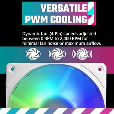 CoolerMaster Mobius 120P ARGB White