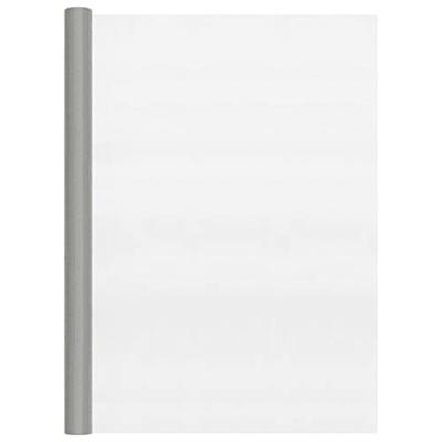 Gaas 112x2000 cm roestvrij staal zilverkleurig - thumbnail