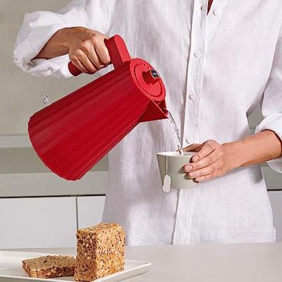 Alessi Plissé Waterkoker 1,7 l rood