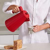 Alessi Plissé Waterkoker 1,7 l rood - thumbnail