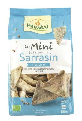 Primeal Mini boekweitcrackers naturel bio 100 Gram