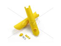 UFO PLAST voorvork bescherming fork protectors ufo husqvarna yellow - thumbnail