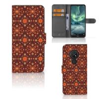 Nokia 7.2 | Nokia 6.2 | Telefoon Hoesje | Batik Brown - thumbnail