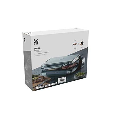 WMF 0415110011 Elektrisch Contactgrill Zilver, Zwart - thumbnail