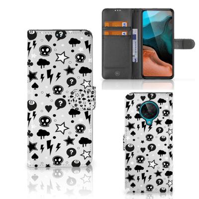 Telefoonhoesje met Naam Xiaomi Poco F2 Pro Silver Punk Telefoonhoesje met Naam Xiaomi Poco F2 Pro Silver Punk