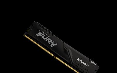 FURY Beast geheugenmodule 16 GB 1 x 16 GB DDR4 3200 MHz - thumbnail