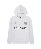 Touzani Gosanke Hoodie Kids Grijs Zwart - thumbnail