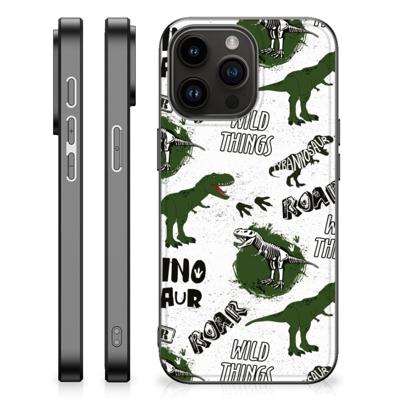 Dierenprint Telefoonhoesje voor iPhone 15 Pro Max Dinosaurus