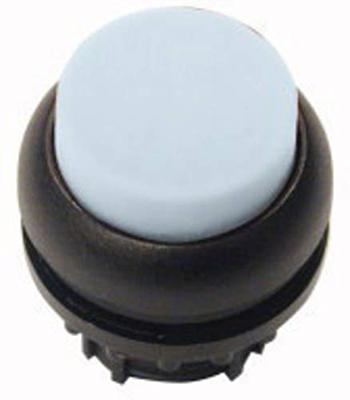 Eaton 216791 Lichtdrukknop, hoog, wit, vergrendelend.