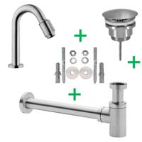 Wiesbaden Caral Victoria Fonteinkraanset Staal - thumbnail