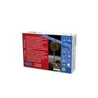 Konstsmide 3640-810 Micro-lichtketting Buiten Energielabel: G (A - G) werkt op het lichtnet Aantal lampen 120 LED Barnsteen Verlichte lengte: 9.52 m - thumbnail